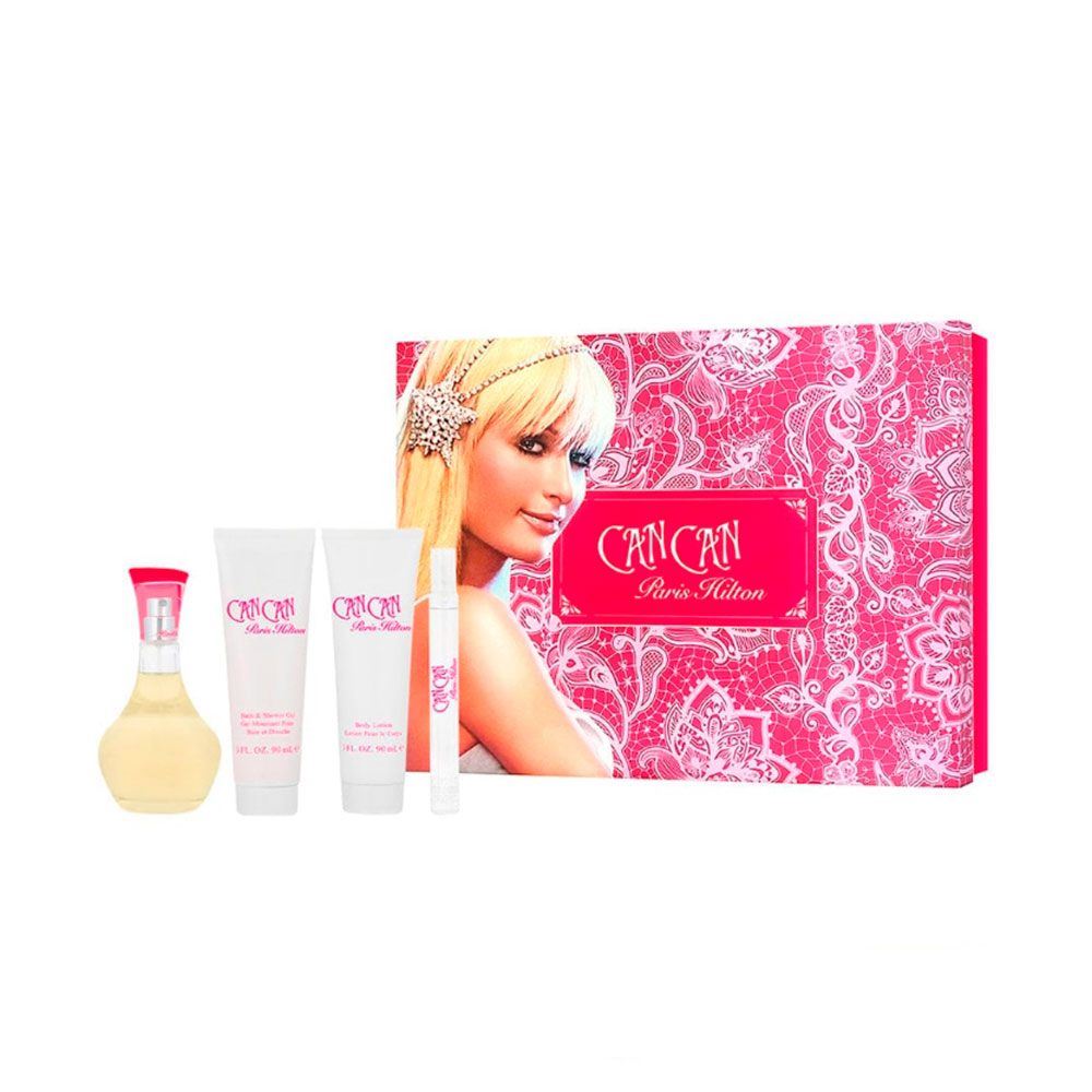 Estuche Perfume Paris Hilton Can Can (4 Piezas)